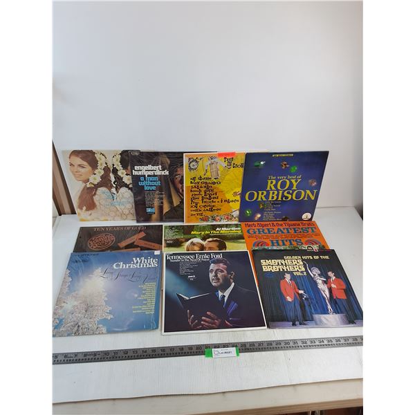 (10) Vintage Records (Roy Orbison, Engelbert Humperdinck, Tennessee Ernie Ford)