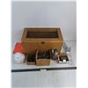 Image 1 : Custom Tool Box w/Mostly Hardware Contents - 20x10x11" - PICK UP