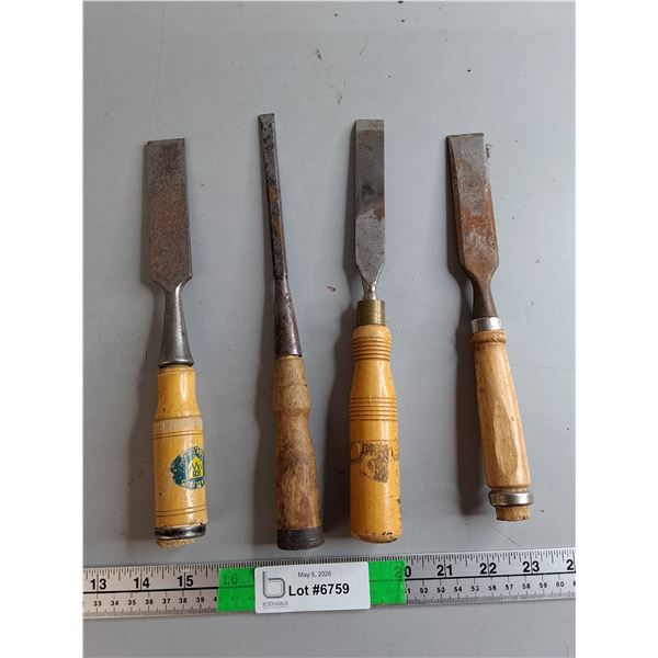 (4) Chisels