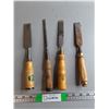 Image 1 : (4) Chisels
