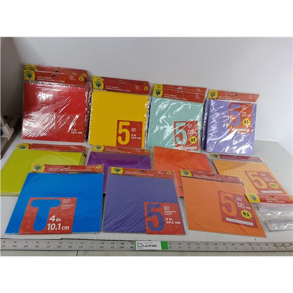 Various Cutout Letter and Numbers