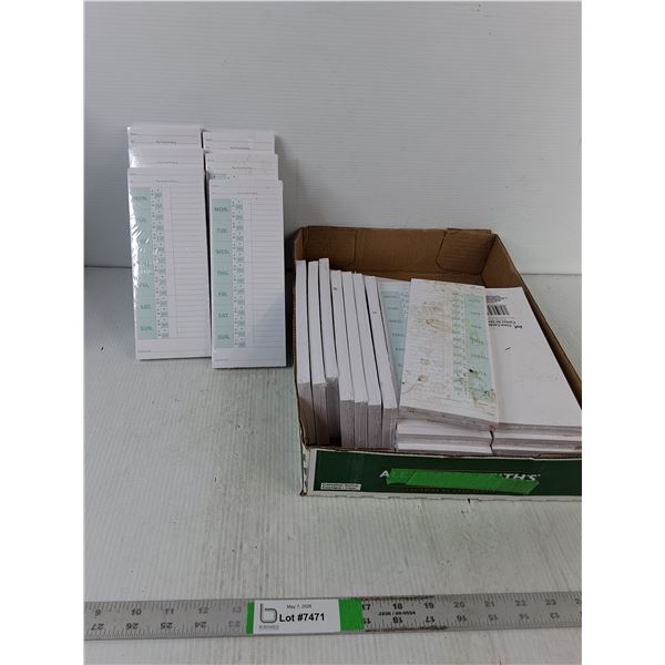 Box of Day Planner Note Pads