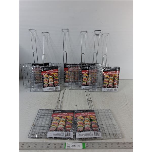(8) Grill Toppers- As Is - PICK UP