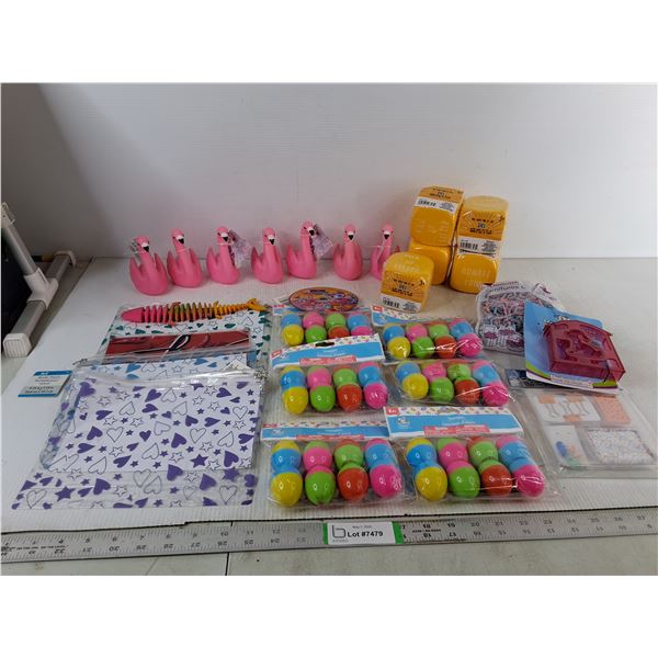 Easter Egg Stampers, Plastic Zip up Bags, Kindness Dice, Misc