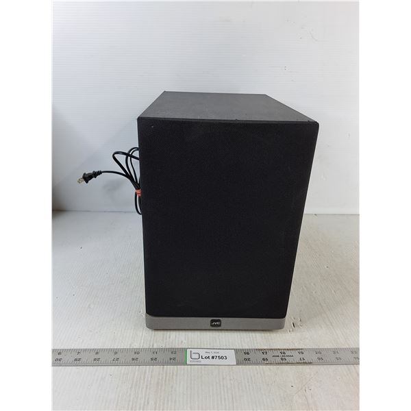 JVC Speaker- Powers -On, 9" x 14" x 12"