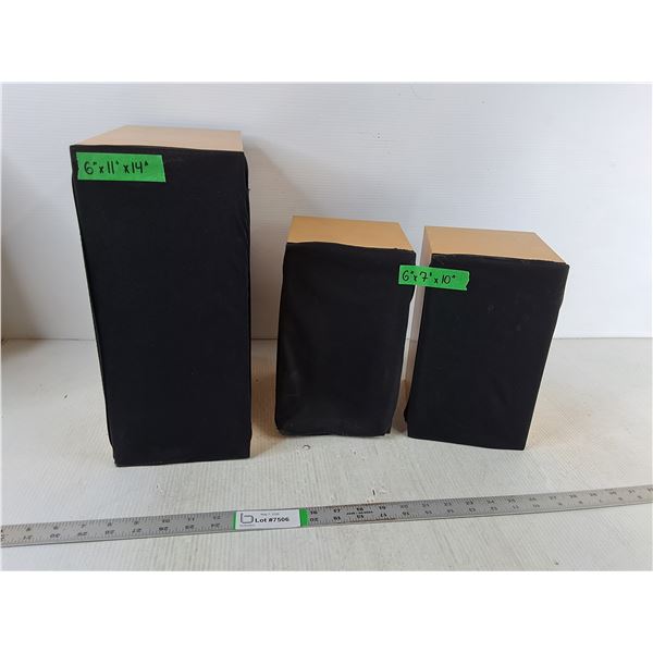 (3) Innovative Speaker Design- Spirit 0.25 Bookshelf Speakers, As Is - PICK UP ONLY