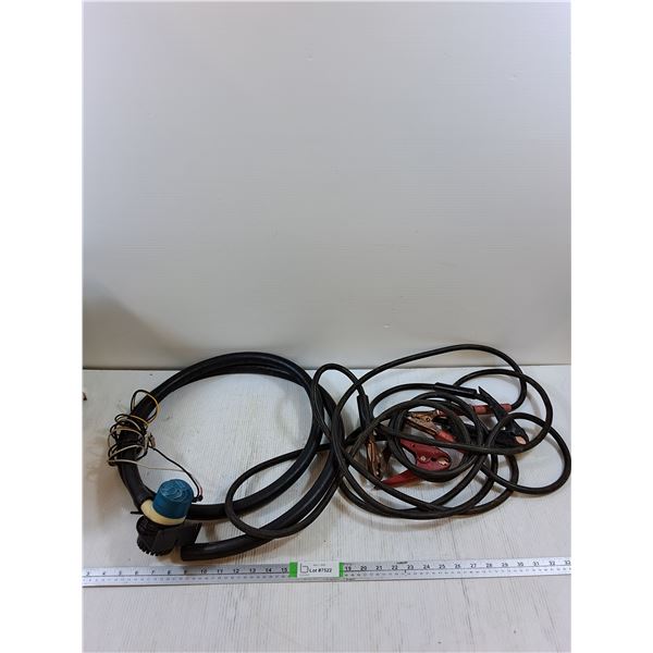 Pump Motor, (2) Jumper Cables