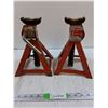 Image 1 : (2) Motomaster Axle Stands 2 Ton Capacity, Cannot Ship