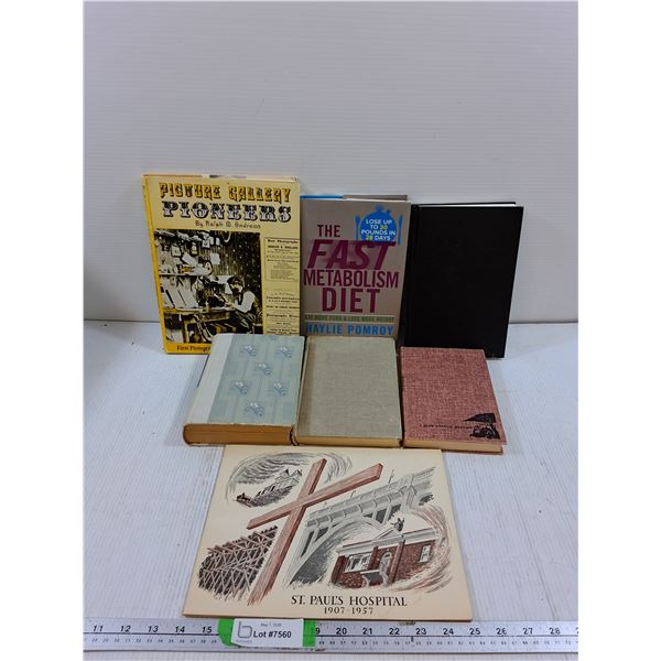 Various Books On- First Photographers Of The West, St. Paul's Hospital, Chinese Herbalists, Sport St