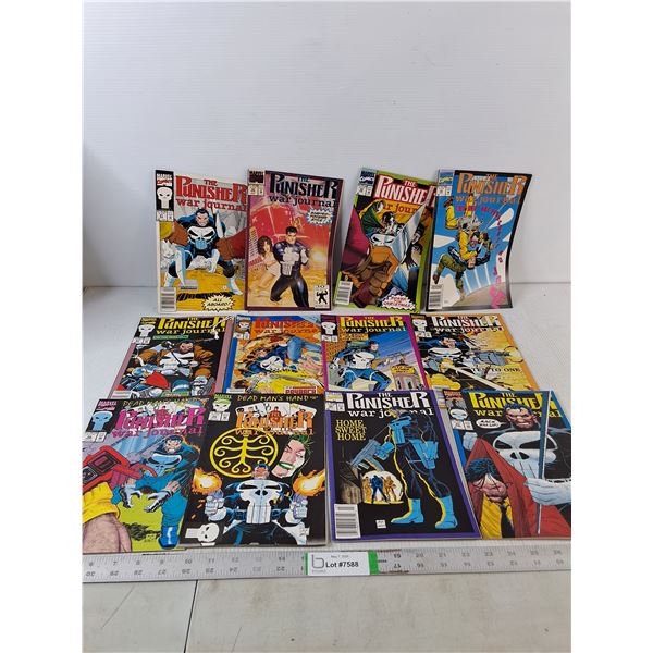 (12) The Punisher War Journal Comic Books