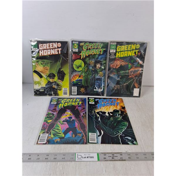 (5) The Green Hornet Comic Books