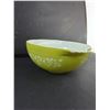 Image 3 : Vintage Pyrex Mixing Bowl- Spring Blossom Green Pattern