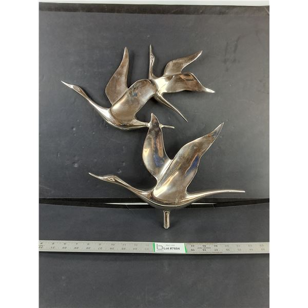 Metal Flying Geese Decor - As Is
