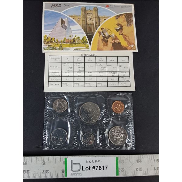 Royal Canadian Mint Coins- 1983