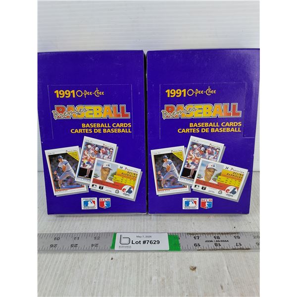 (2) Boxes of Premier Baseball Cards - Cannot Guarantee Authenticity