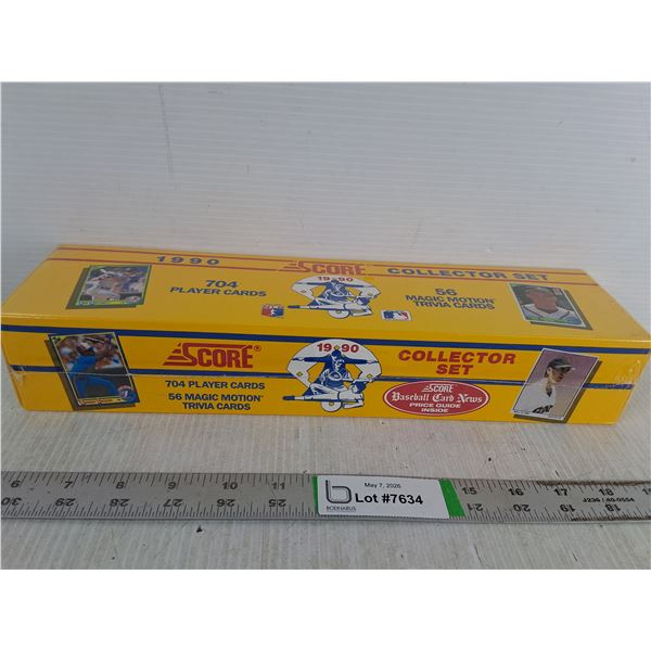 Sealed Box of Baseball Trivia Cards