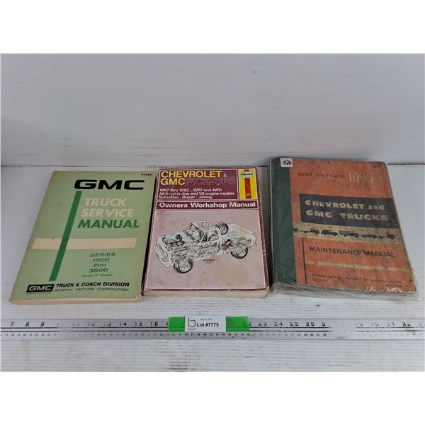 Vintage Chevy & GMC Service & Maintenance Manuals