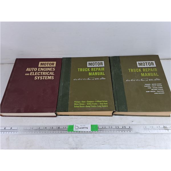 Motor Truck Repair Manual & Auto Engines & Electrical Systems Books
