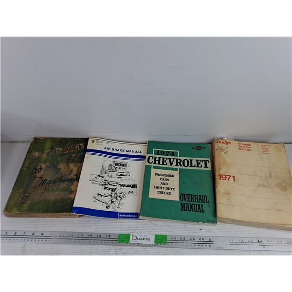 Air Brake Manual, Vintage Chevrolet & Dodge Service Manuals