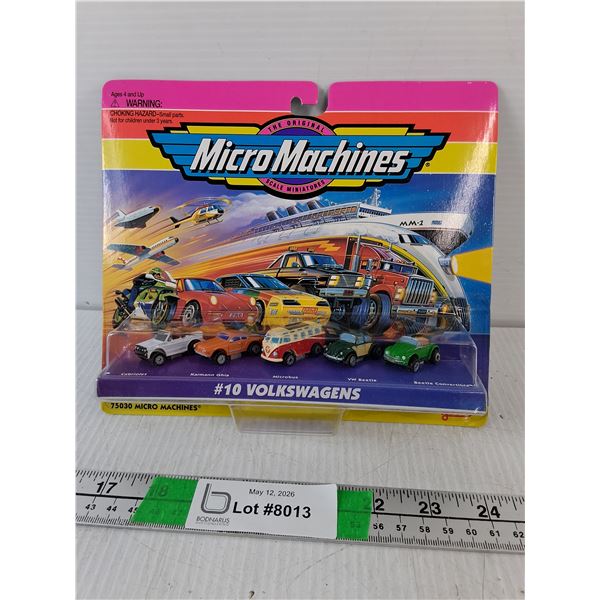 Micro Machines #10 Model Volkswagens- NIB