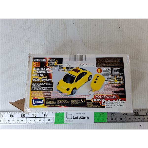 Volkswagen Beetle RC Car- Appears NIB