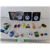 Image 1 : Volkswagen Clothing Patches, Night Light, Keychains, Lighter, Earrings, Misc. Cannot Ship