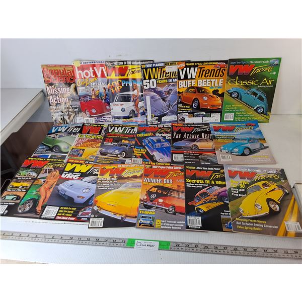 (18) VW Trends/Hot VWs/Popular Science Magazines