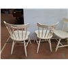 Image 3 : *(4) Painted Wooden Chairs 30" Tall- Cannot Ship
