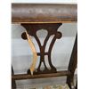 Image 2 : *(4) Wooden Cushioned Chairs 34.5" Tall- Cannot Ship