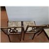 Image 5 : *(4) Wooden Cushioned Chairs 34.5" Tall- Cannot Ship