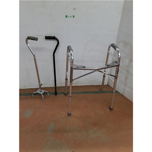 *Adjustable Walker & (2) Canes- Cannot Ship