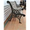 Image 4 : *Wooden & Cast Iron Outdoor Bench- Requires Repair 50" Long x 27.5" Tall, Cannot Ship