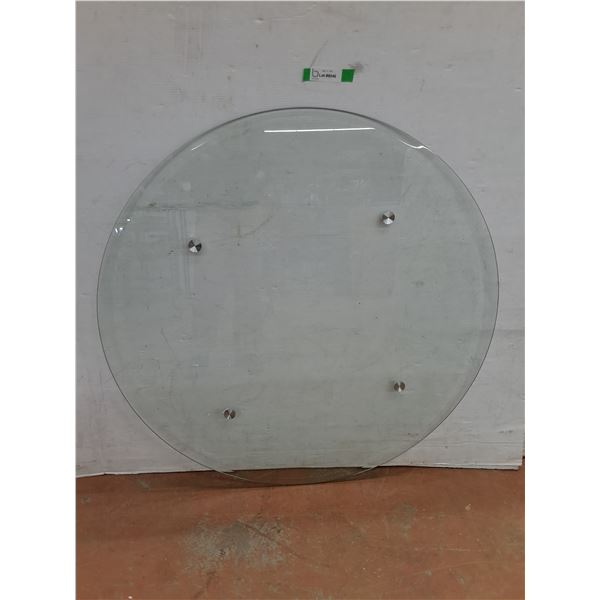 * 39" Glass Table Top- Cannot Ship