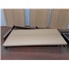 Image 4 : *(4) Metal Wall Brackets & Wooden Shelves  24" x 12"- Cannot Ship