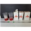 Image 1 : (4) Budweiser Red Light Glasses