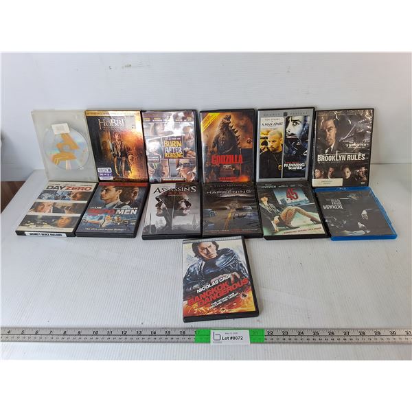 DVDs/Blu Ray- The Hobbit, Wonder Woman, Repo Men, Misc.