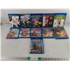 Image 1 : (11) Kids' Blu Rays- Puss in Boots, Sing, Pirate Fairy, Misc.