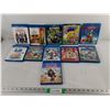 Image 1 : (11) Kids' Blu Rays- Grown Ups, The Smurfs, Ferdinand, Misc.