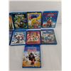 Image 2 : (11) Kids' Blu Rays- Grown Ups, The Smurfs, Ferdinand, Misc.