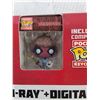 Image 3 : (2) Transformers Die Cast Vehicles & Deadpool DVD with Mini Funko Pop Figurine