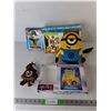 Image 1 : Marty's Rainbow Wig, Despicable Me Mini Backpack, Emoji Movie Keychain. No Movies