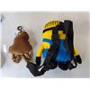 Image 2 : Marty's Rainbow Wig, Despicable Me Mini Backpack, Emoji Movie Keychain. No Movies