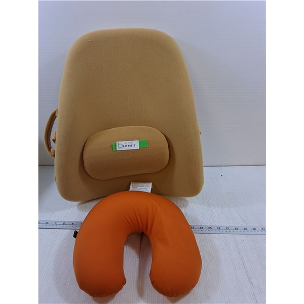 Ridgid Form Back Support with Lumbar Support & Neck Pillow - PICK UP