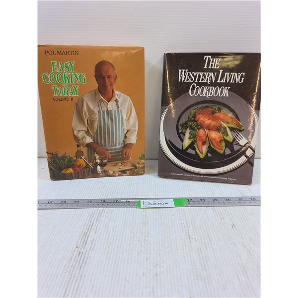 (2) Cookbooks: Easy Cooking for Today, The Western Living Cookbook