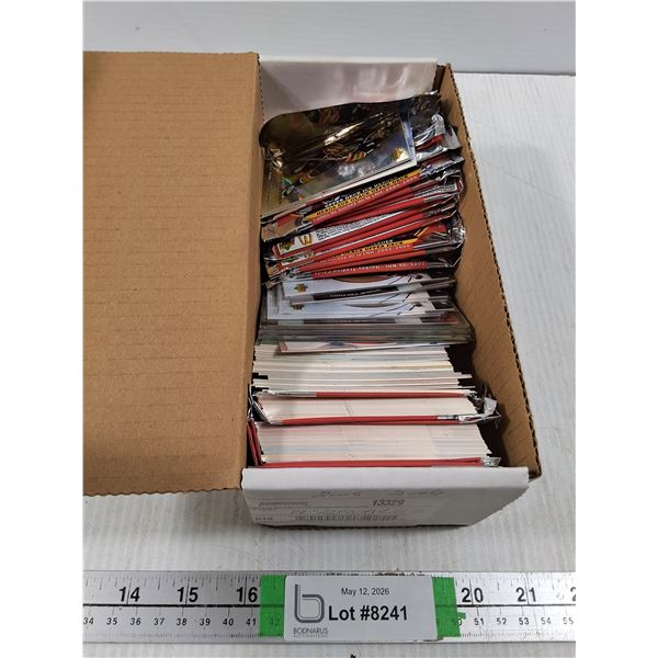 Box of Assorted Hockey Cards