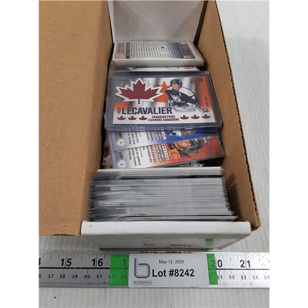 Box of Assorted Hockey Cards