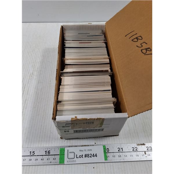 Box of Assorted Hockey Cards