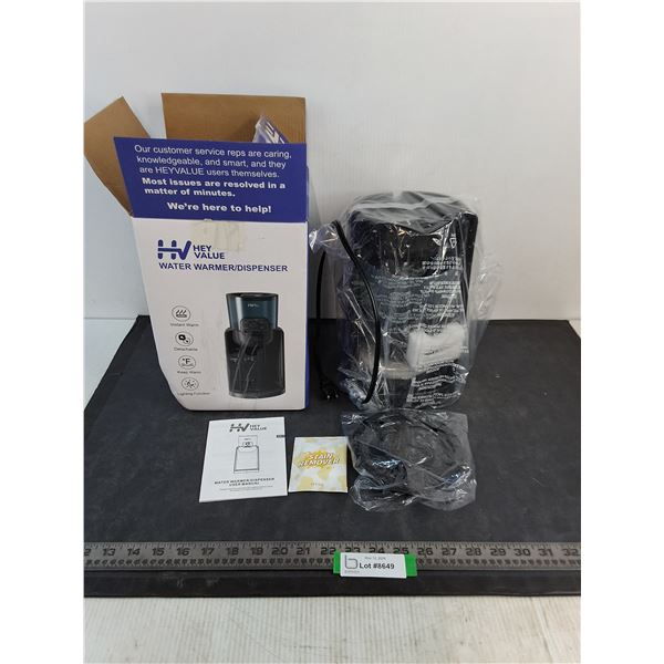 Unused "Hey Value" Water Warmer/Dispenser