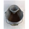 Image 3 : Vintage Galvanized Steel Mop Pail/Wringer