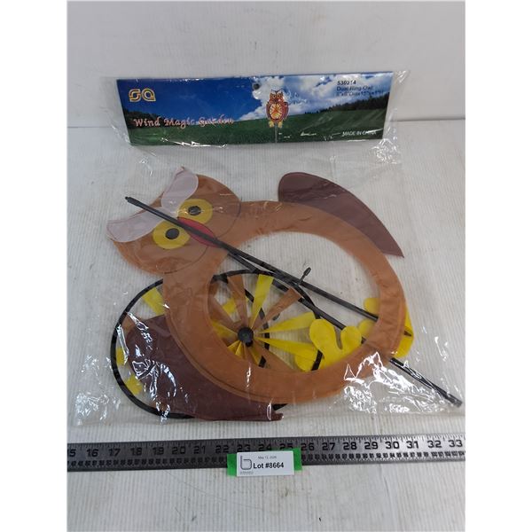 Sealed "Wind Magic Garden" Owl Decoration